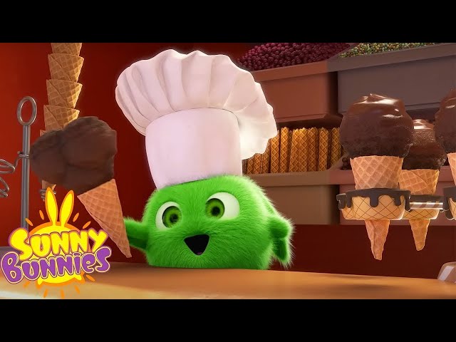 サニーバニーズ - ホッパーズチョコレートアイスクリーム |シーズン 7 |子供向け漫画