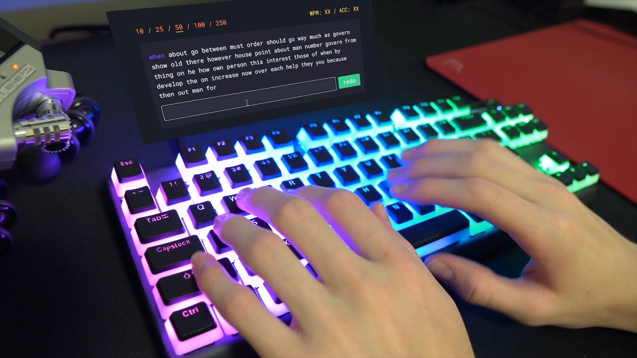 Steelseries Apex Pro Tkl Sound Test Typing Test Mechanical Keyboard Omnipoint Switches Youtube