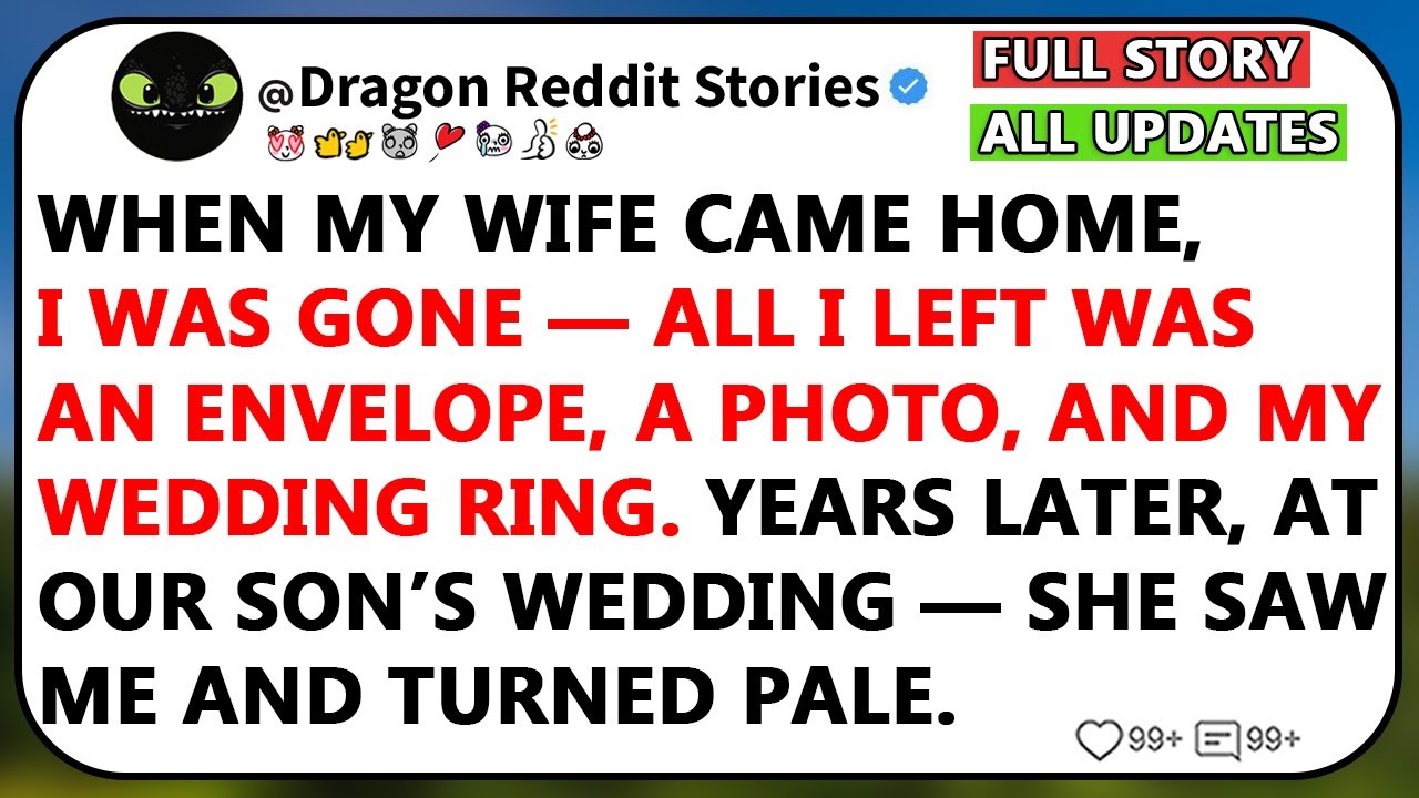 When My Wife Came Home, I Was Gone — All I Left Was An Envelope, A Photo, And My Wedding Ring.