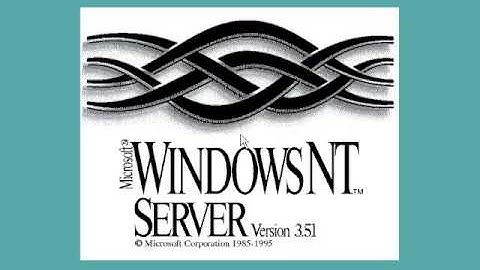 Microsoft Windows NT Version 3.51 (1995-1996) All 2 Logos