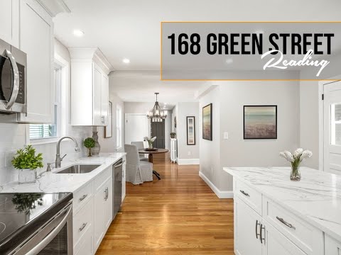 168 Green Street, Reading, MA home video tour