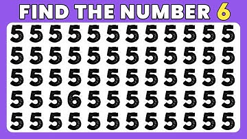The Ultimate Observation Skill test | Can you Find the Odd Number and Letter