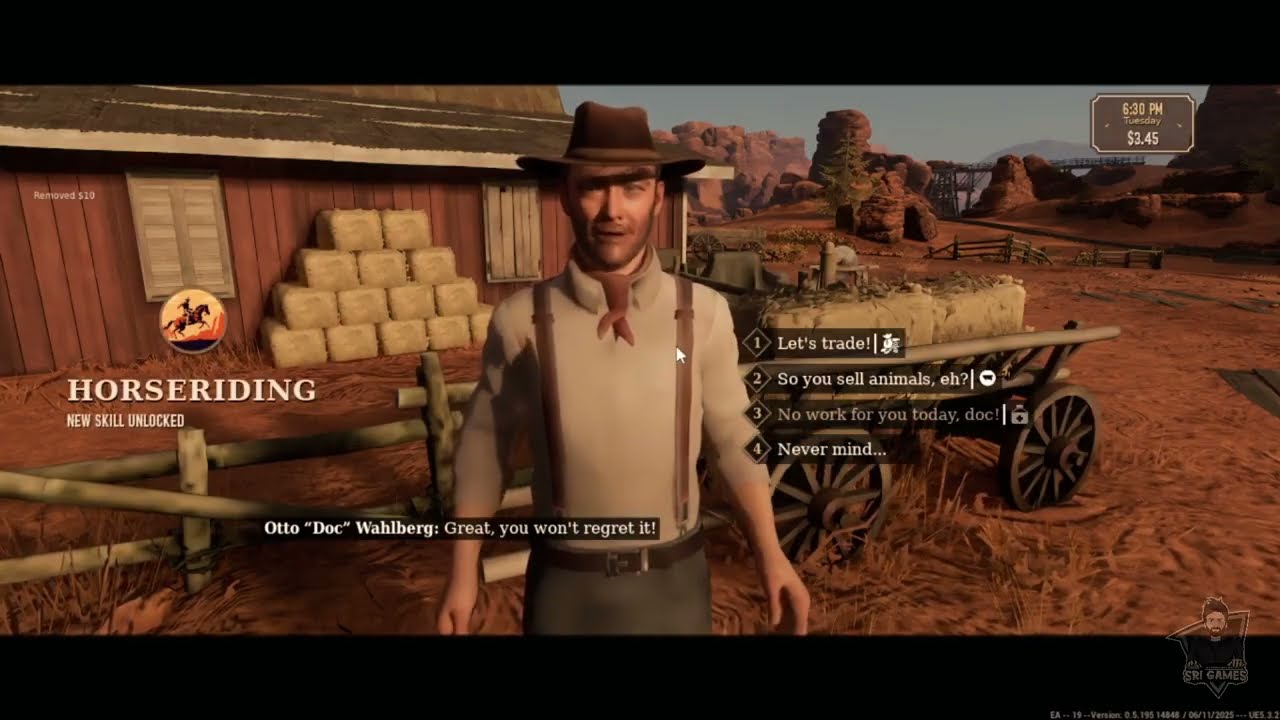 Симулятор жизни ковбоя 🤠 Геймплей