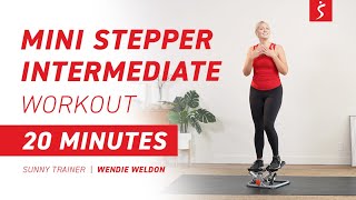 Mini Stepper Intermediate Workout - Sprint Intervals | 20 Minutes screenshot 2