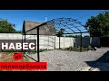 Автомобильный навес из поликарбоната и профильной трубы | Carport