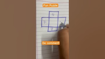 Fun puzzle can u solve it??#math#coolmath#puzzle#ytshort