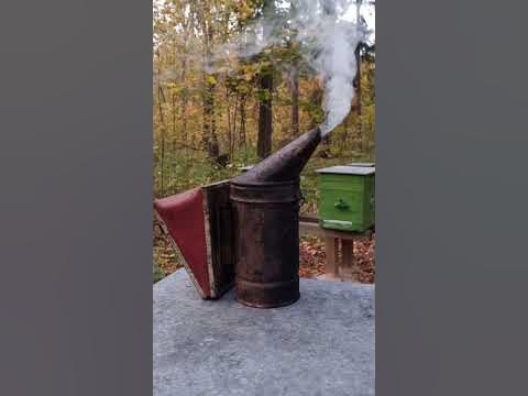Дымарь для пчел - YouTube