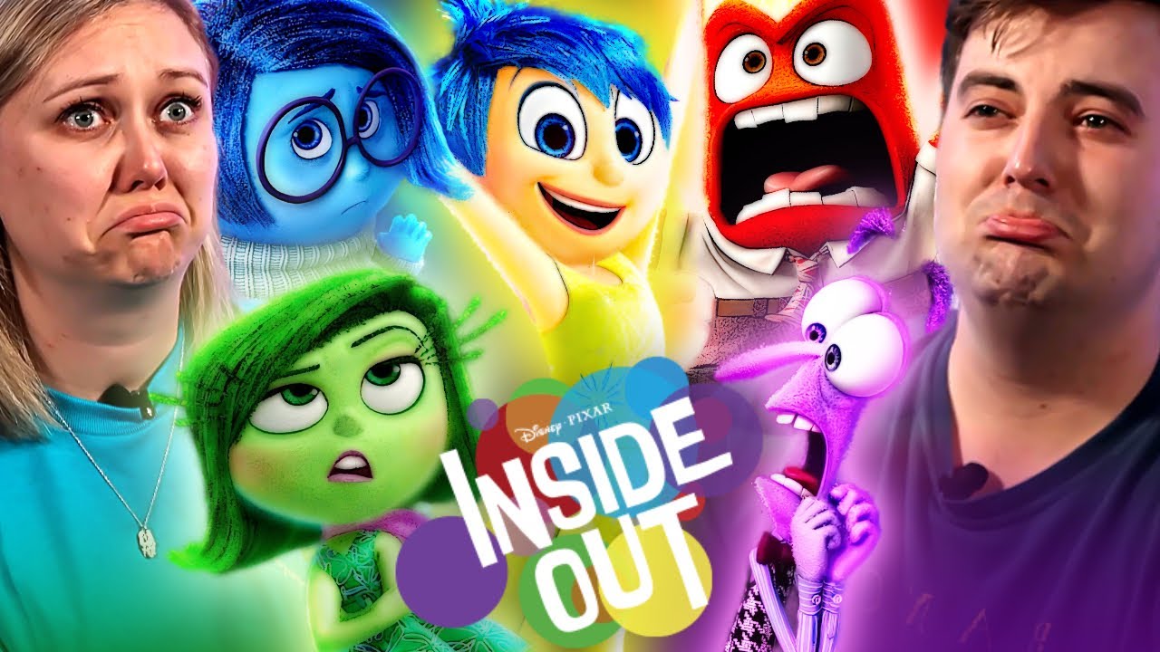 PIXAR'S INSIDE OUT This Broke Us!(2015) Movie REACTION! | Disney