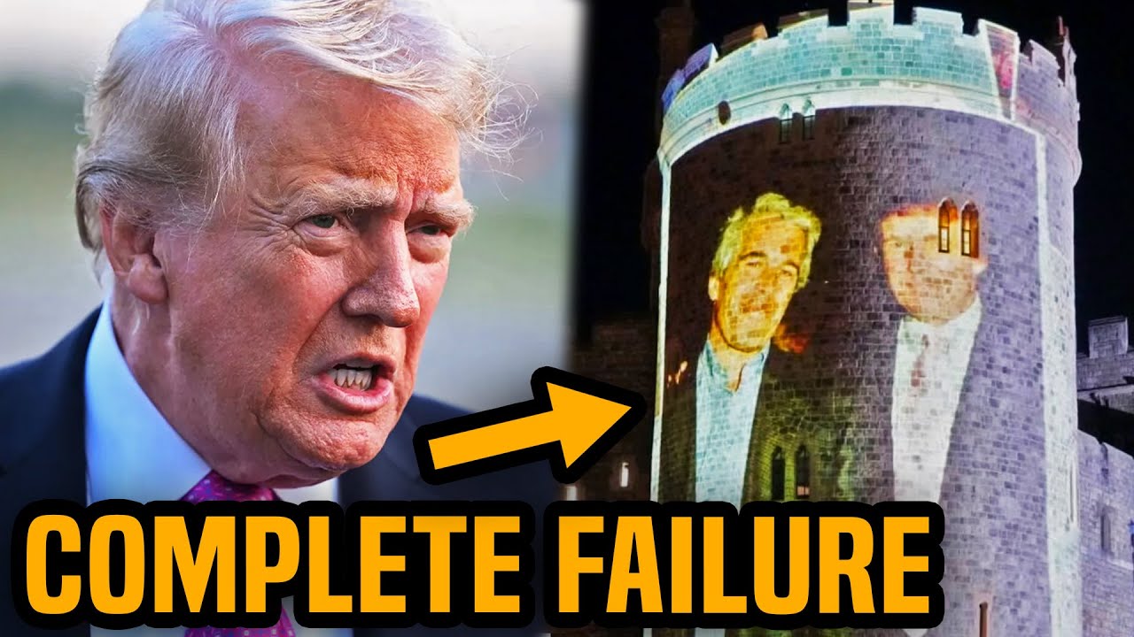 Trump has DISASTER landing in the UK