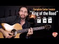 King of the road guitar lesson  roger miller  easy 3 chord song