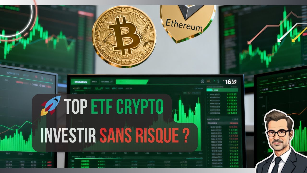 💰 Les 7 MEILLEURS ETF CRYPTO pour DÉBUTER | Bitcoin, Ethereum