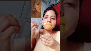 Haldi Aur Kaccha Doodh Se Pigmentation Hataye Naturally 💛 #pigmentation #darkness #ytshorts #shorts