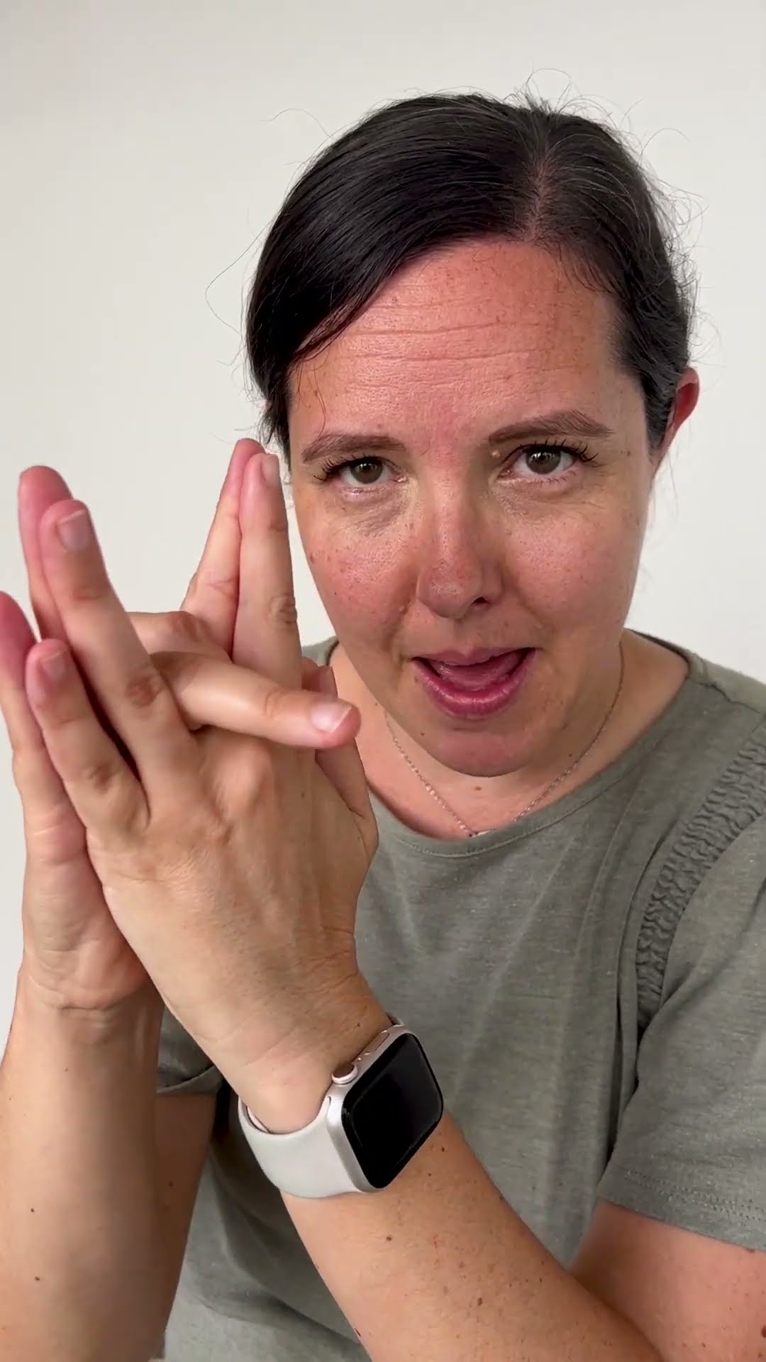 Kendra's finger trick!