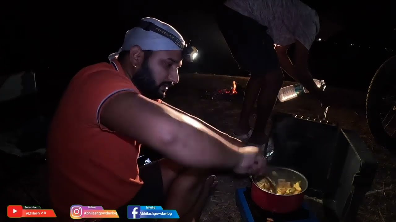 Night Cooking at Kabini Camp | Night cooking at Backwater|Camping Vlog -2