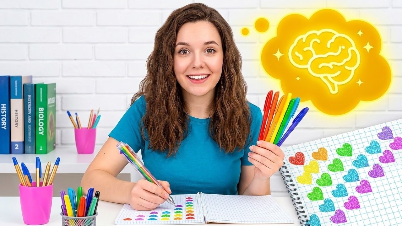 STUDY SMARTER, NOT HARDER! 🧠 Genius vs. Basic School Hacks by 123 GO ...