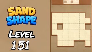 Sand Shape Level 151 Walkthrough