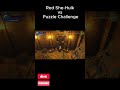 Red She-Hulk Puzzle Challenge Complete ✅ #legogame #legoshorts