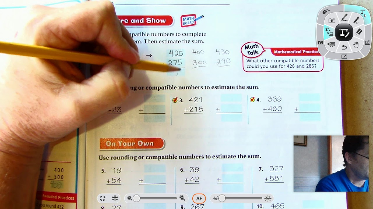 go math practice and homework lesson 3.3