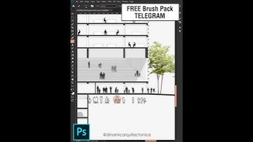 Easy way to apply people with brushes in photoshop Find these brushes for free on my telegram