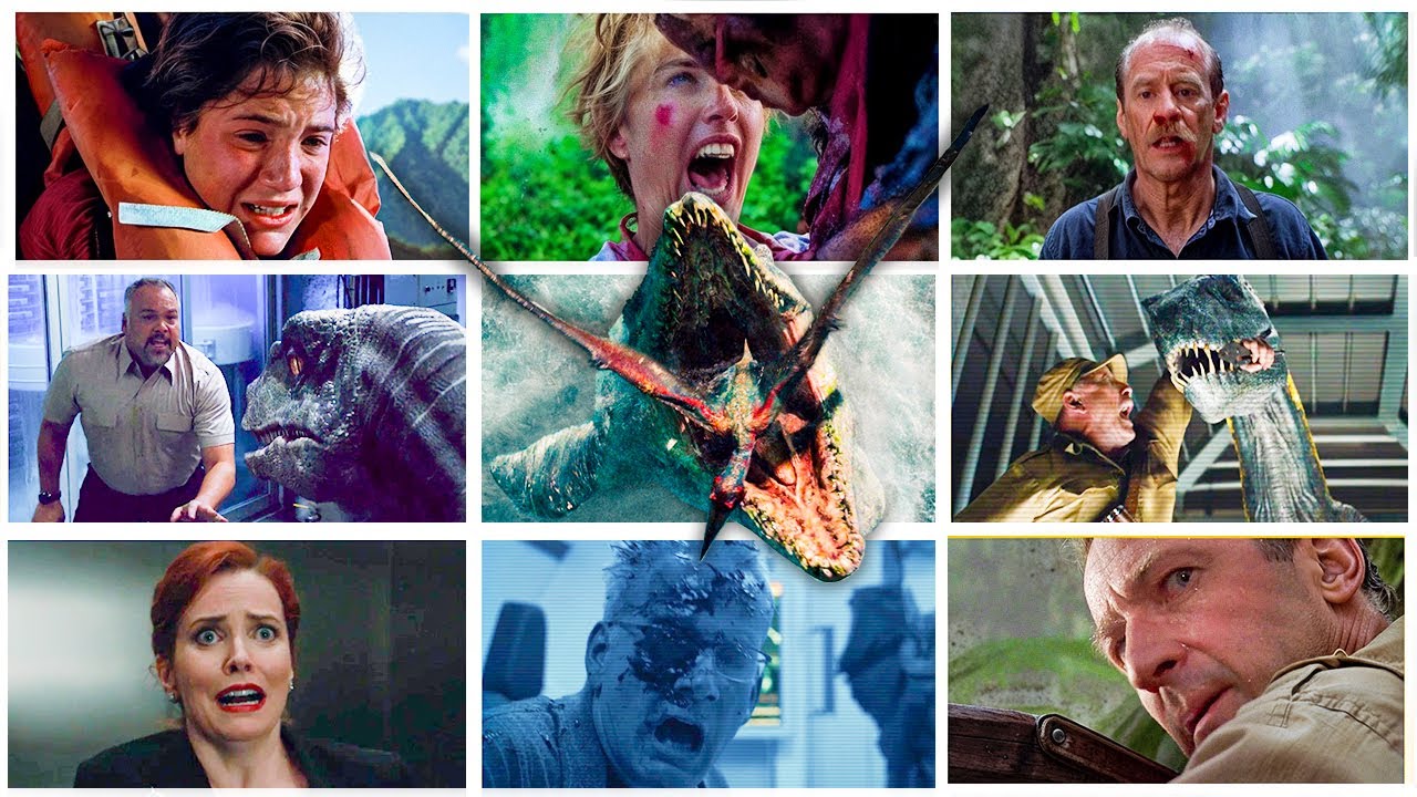 Every Single Death in the Jurassic Franchise (1993 - 2025)