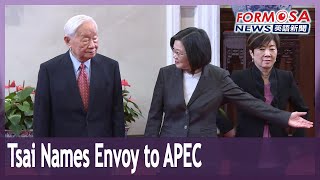 Tsai Names Tsmc Founder Morris Chang As 2020 Apec Representative
