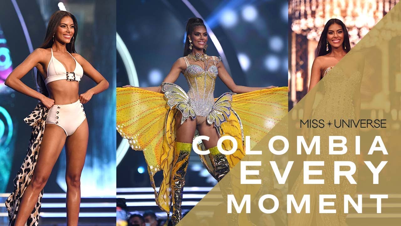 70th MISS UNIVERSE COLOMBIA Valeria Ayos's BEST BITS! | Miss Universe -  YouTube
