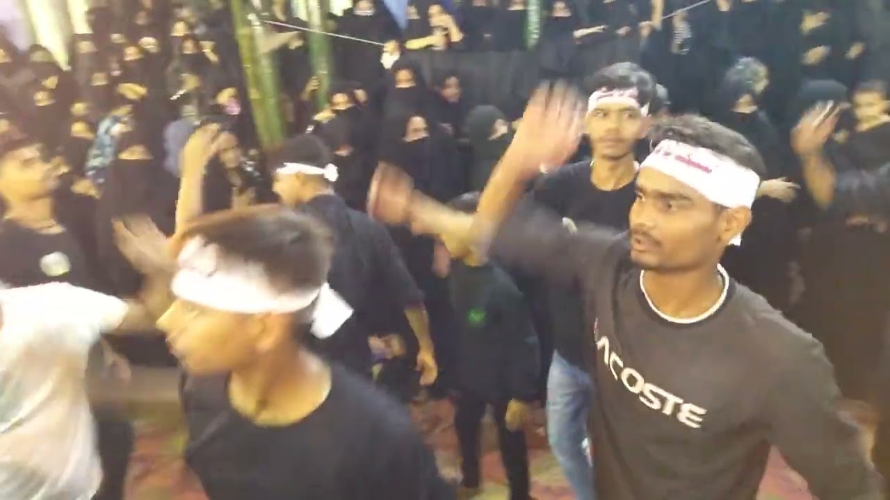 9 Muharram 1444hujri 2022 juloos e aza 12Dari Pewarda Subhe Ashoor Doshipura Banaras