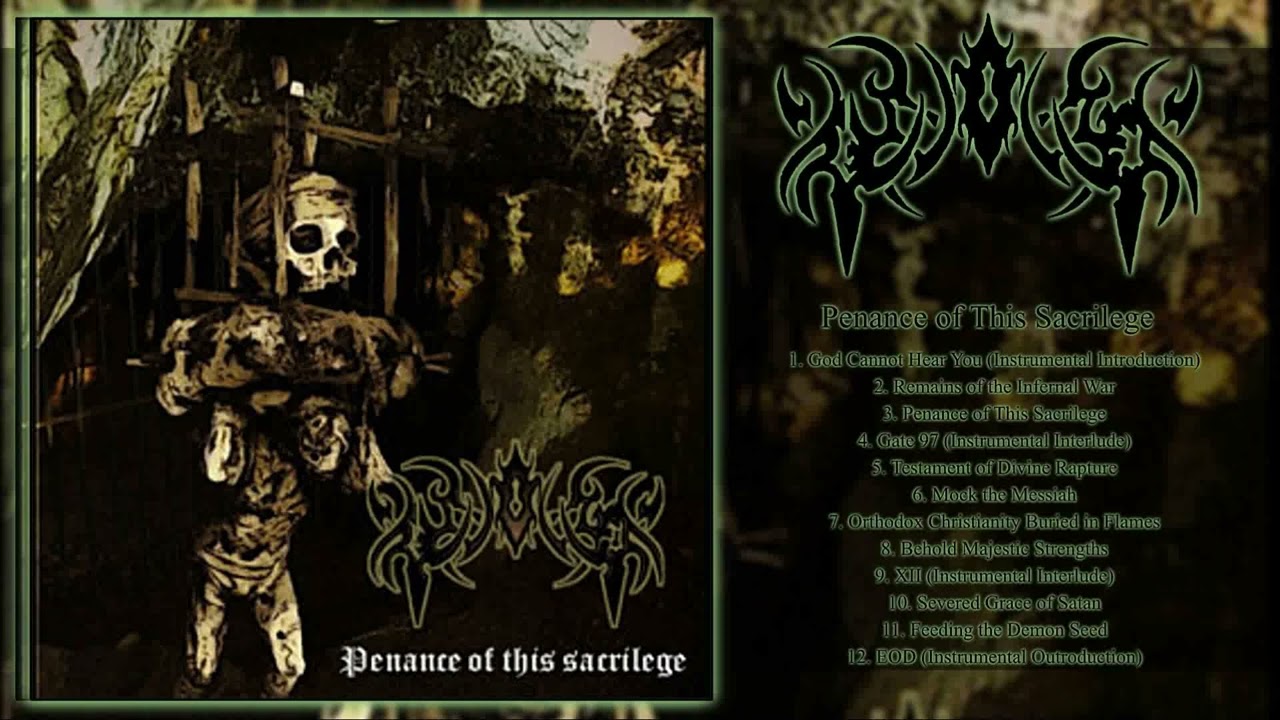 ELEMENT OF DECADENCE - PENANCE OF THIS SACRILEGE [DEBUT FULL-LENGTH] (SYMPHONIC BDM - 2012)