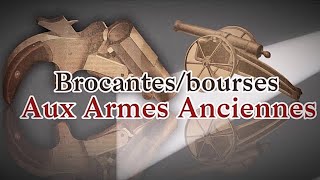 Compilation brocantes et bourses ARMES ANCIENNES 2021/2022 ??