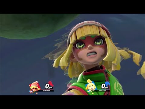 スマブラSP　ミェンミェン　浮上泳ぎ