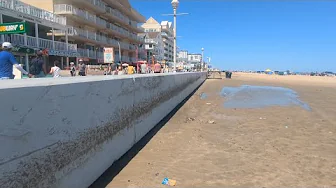 Ocean City Maryland Seawall Saves the Day from Erin's Surge