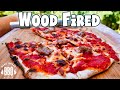 Ooni Fyra Wood Fired Thin Crust Sausage Pizza