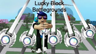 Lucky Block Battlegrounds, But With Only The Ivory Periastron - Roblox