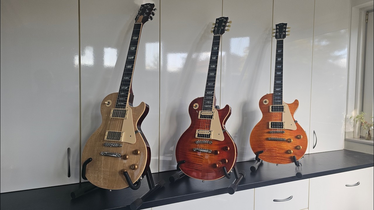 Building my third Les Paul.