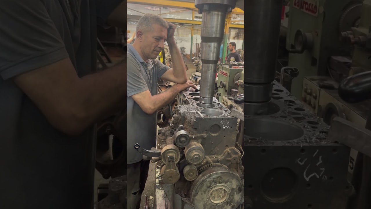 Engine block machining is our specialty 👷🛠️🏭 