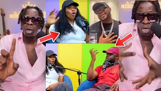 Shatta Wale DESTR0YS Medikal's New PRO Erica Over Old Videos & Kwadwo Sheldon - FULL STORY