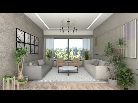 Architectural Interior Design - Sketchup 3D Model and Rendering with Vray
