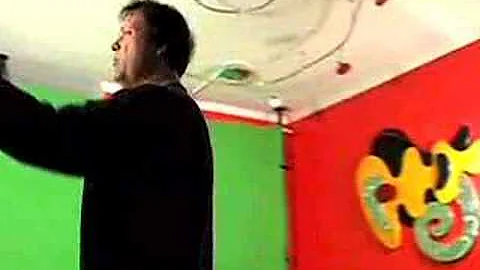 Walter Graff teaches greenscreen lighting