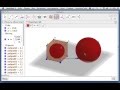 GeoGebra: сфера, вписанная в куб, и сфера, описанная около куба