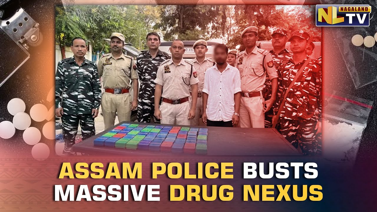 ASSAM POLICE BUSTS MASSIVE DRUG NEXUS; SEIZE DRUGS WORTH 3 CRORES - YouTube