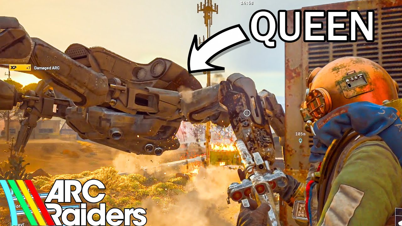 ARC RAIDERS - How To Kill the  Queen ARC RAIDERS