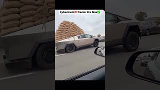 Cybertruck loaded with 100 bags of rice 😁🤣India is not for beginners | Vicky Rathore | #shorts