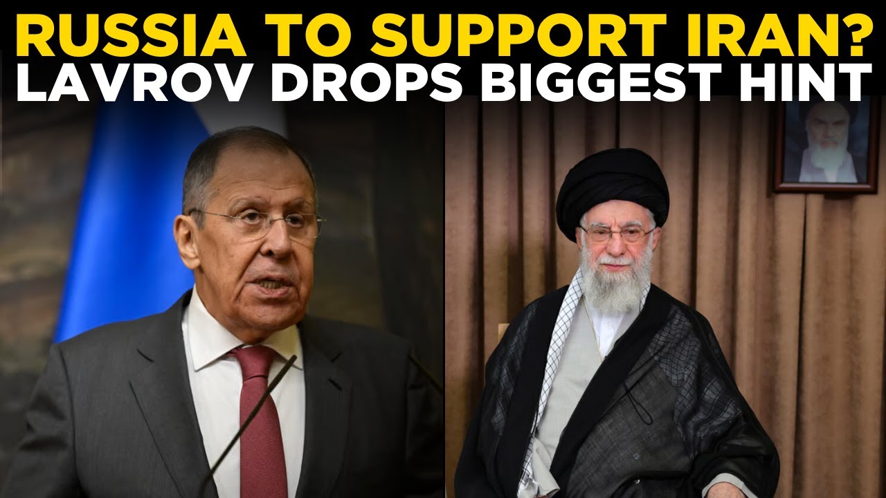 Lavrov Speech LIVE | 'We Are Not...', Lavrov's Shocking Statement on Iran | Trump | Israel-Iran War