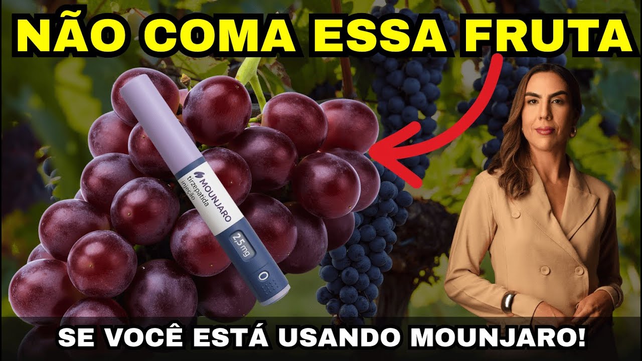 REVELADO: O ERRO de quem usa Mounjaro ao comer frutas DESCUBRA AGORA!