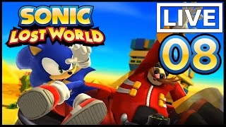 Let's Play LIVE: Sonic Lost World Part 8 [60 FPS]