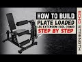 let's BUILD the Plate Loaded Leg Extension/Leg Curl Combo [Echo Strength Depot]
