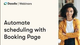 Doodle Webinars: Automate scheduling with Booking Page screenshot 5