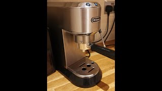 Descaling the delonghi dedica 680 from 