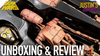 Hot Toys Battle Droid Star Wars Attack of the Clones Unboxing & Review