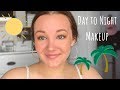 DAY TO NIGHT VACATION MAKEUP! | Vacation Series Part 2 | Haley Toal